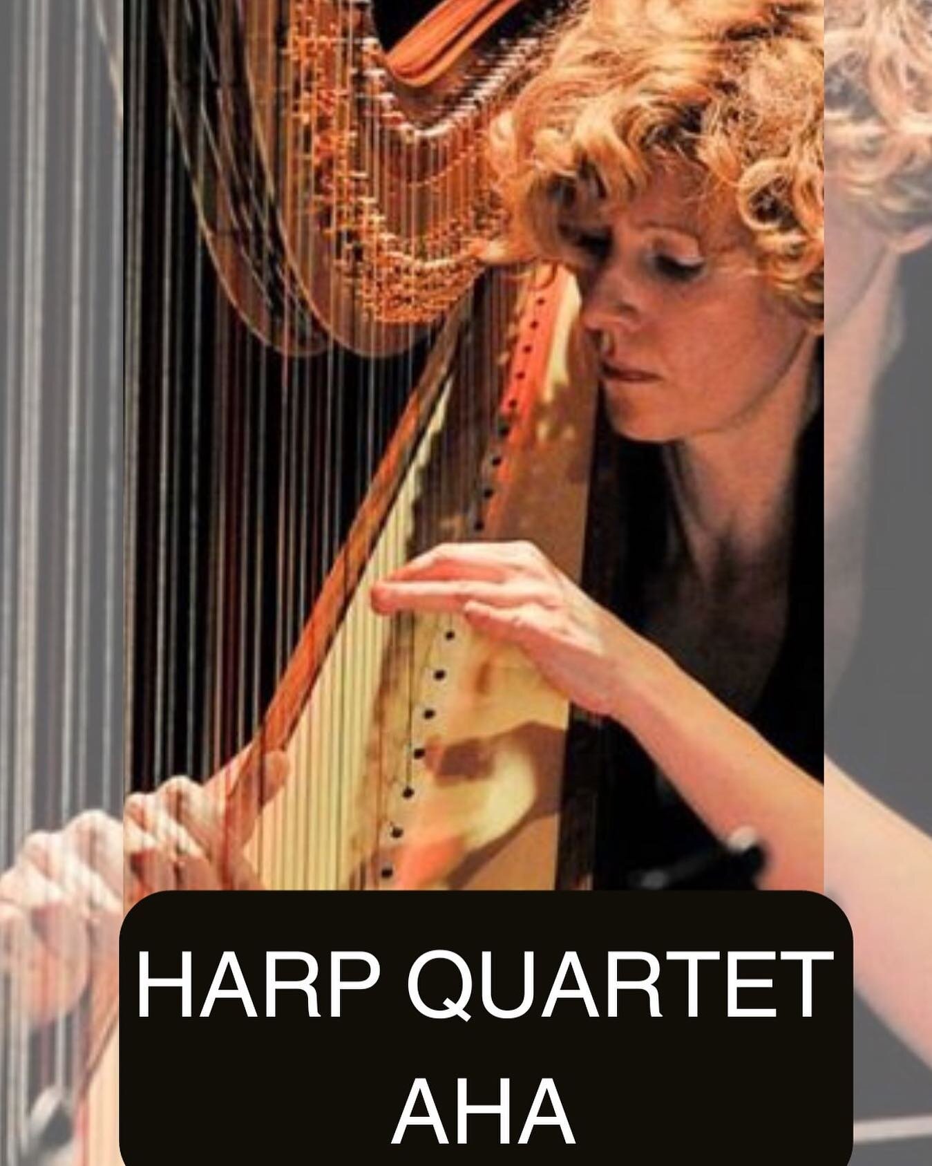✨HERE:2023 - 23 september✨
Kl. 19 p&aring; Vitlycke CPA
HARP QUARTET AHA
Konsert

Harpisterna Milana Zaric, H&eacute;l&egrave;ne Brechand, Rhodri Davies och Stina Hellberg Agback har g&aring;tt samman och skapat den nybildade och banbrytande harpkvar